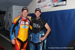 Phil Bell et Justin Sharp, happy