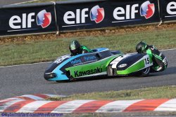 Retour de Stéphane Gadet et Clotilde Salmon sur un LCR Kawasaki