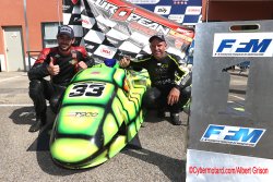 Sébastien Lavorel champion de France associé avec Paul Léglise