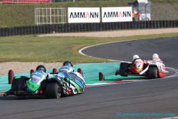 La même chicane : vue de dos