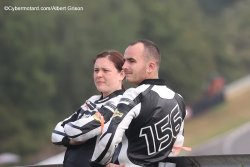 Du bord de la piste : Yoann Gilard et Laura Ecorchard