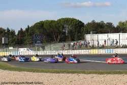 Départ des sides course du samedi