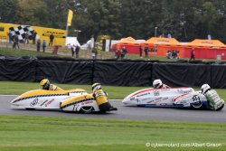 Hugues Bertrand et Wolfgang Faisst se plaisent à Brands Hatch