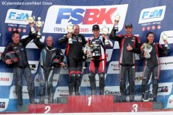 Podium général première course