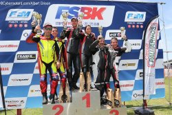 Podium général side car dimanche à Pau