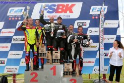 Podium général side-car samedi