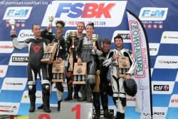 Podium F2 samedi