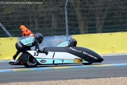 Jean Périllat découvre le championnat side car en FSBK
