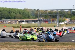 Départ de la course side car du samedi 24 avril