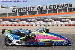 Maxime Jacquemmoz et Sylvain Enjalbert au ralenti,