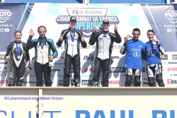 Podium général du championnat