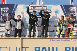 Podium général course 1