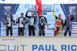 Podium général course 2 (Sprint)