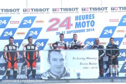 Podium de la course