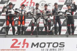 Podium de la course