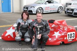 <A name="podiumleblond10">Podium historique en F2 pour Estelle Leblond/Thomas Quintre</A>