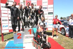 Podium F2 du dimanche