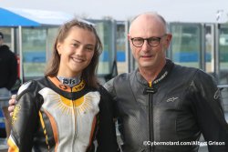 Découverte du FSBK pour Bruno Crétinon et Lisa Collard