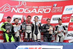 Podium F2 deuxième course (dimanche)