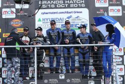 Podium F2 seconde course de Brands Hatch