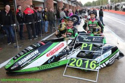 Ricky Stevens et Ryan Charlwood, champions britanniques F1