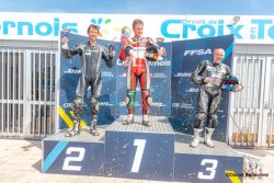 Podium scratch de la course 2