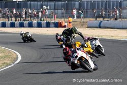  Multiples chutes en première manche supersport