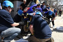 Moto Ain dans les starting blocks