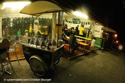 Les glaces "artisanales" sont aussi aux couleurs de VR 46 !