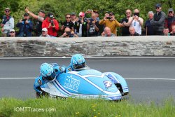 Ryan et Callum Crowe 2e dans la course side car 1
