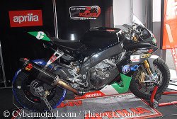 Problèmes mécaniques pour l'unique Aprilia