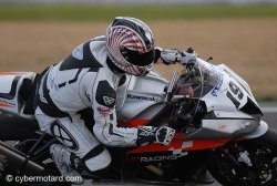 Bonne prestation d'Anthony Loiseau en superbike