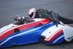 Manuel Moreau avec ses nouvelles couleurs sur le circuit de Pau 