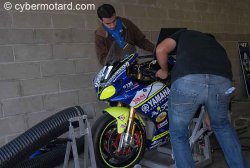 Une Yamaha, ça chauffe !