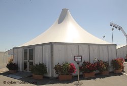 Une mosquée sur un circuit