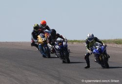 Meilleur départ d'Antiga en première manche supersport