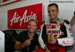 Johann Zarco très populaire en...Hongrie !