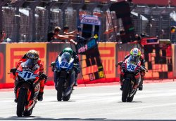 Un scénario identique pour la 2e course supersport ?