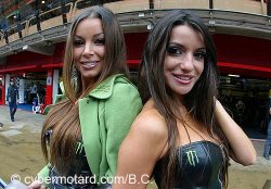 Las chicas du GP de Barcelone