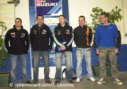  2007 avec le Junior Team en superstock en vitesse