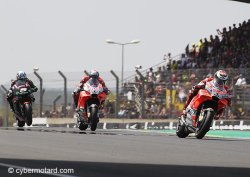 Aucun des 3 pilotes qui ont animé ce début de course n'a terminé dans cet ordre !