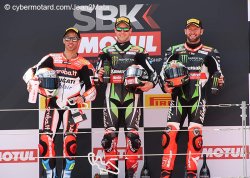 Domination des kawasaki à Aragon