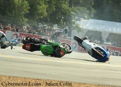 Première chute des 24h