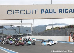 Départ de la course 1 (samedi)