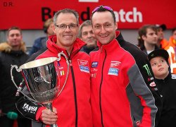Premiers pas de Shaun Muir en WSBK