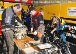 Gros ennuis de refroidissement sur la Yamaha LTG 57