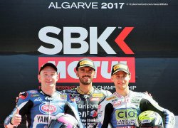 Dans le Tiercé de tête du supersport de Portimao, on trouve deux français !