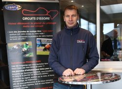 Gerald Bonnemoy est aux commandes du Salon des sports mécaniques d'Issoire