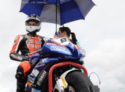 En 2012, Axel Maurin vise la plus haute marche du podium supersport