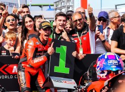 6e victoire de Nicolo Bulega dans la première manche supersport